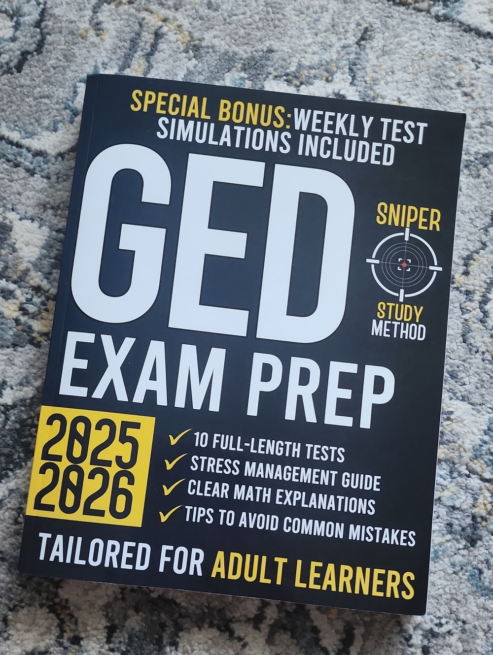 NWOT GED EXAM PREP BOOK